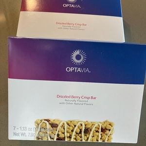 OPTAVIA - Drizzled Berry Crisp Bar, 2 boxes unopened
